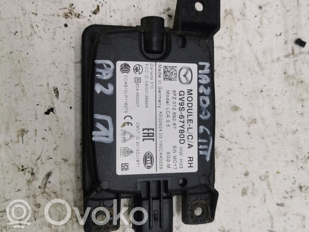 Mazda 6 Distronic sensor radar 