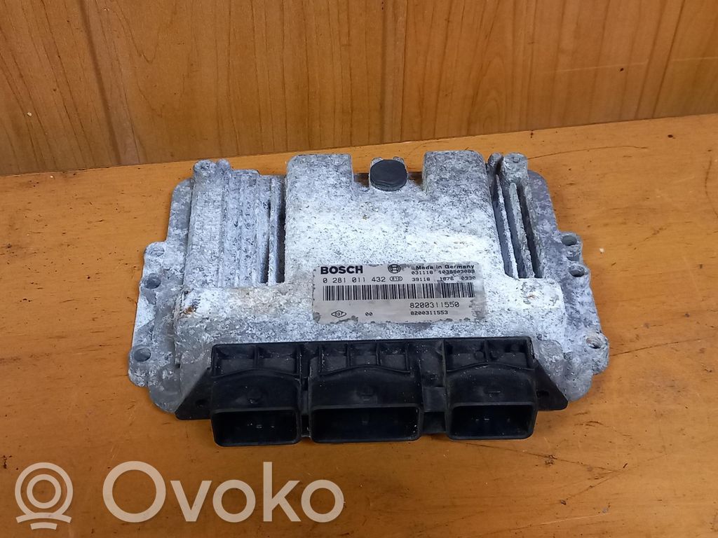 Engine control unit/module ECU   8200311550,8200311550