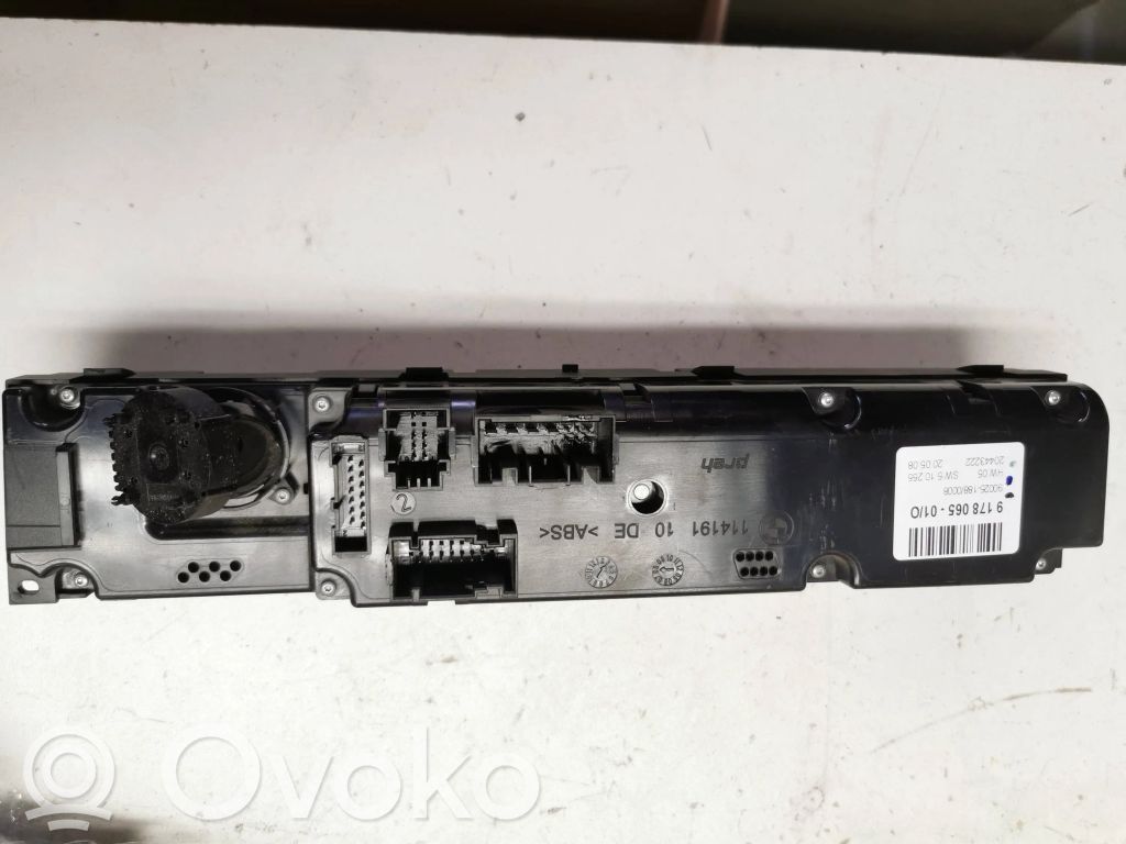 BMW X5 E70 Climate control unit 