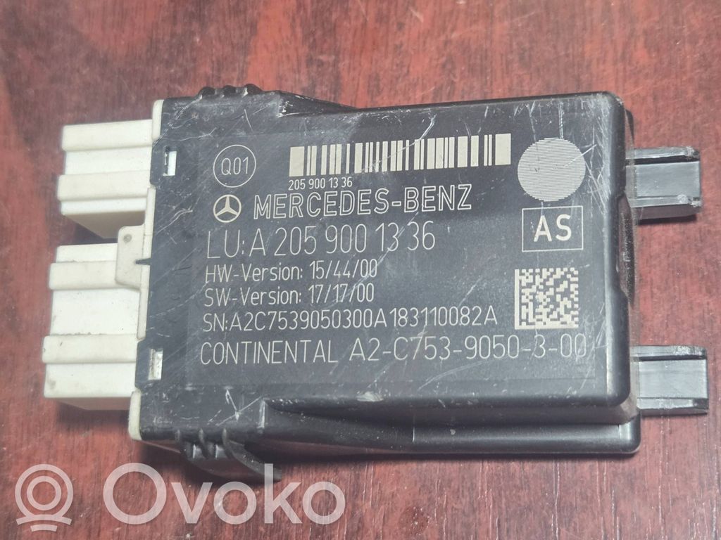 Mercedes-Benz C W205 Autres unités de commande / modules 