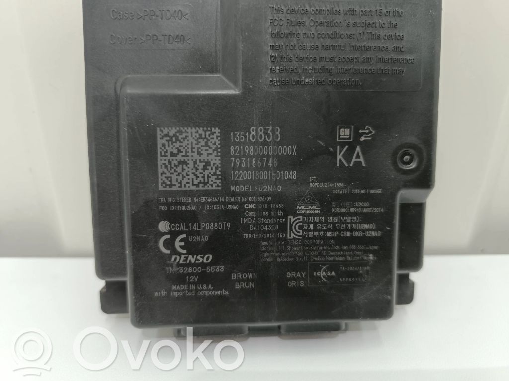 Chevrolet Camaro Centralina/modulo keyless go 