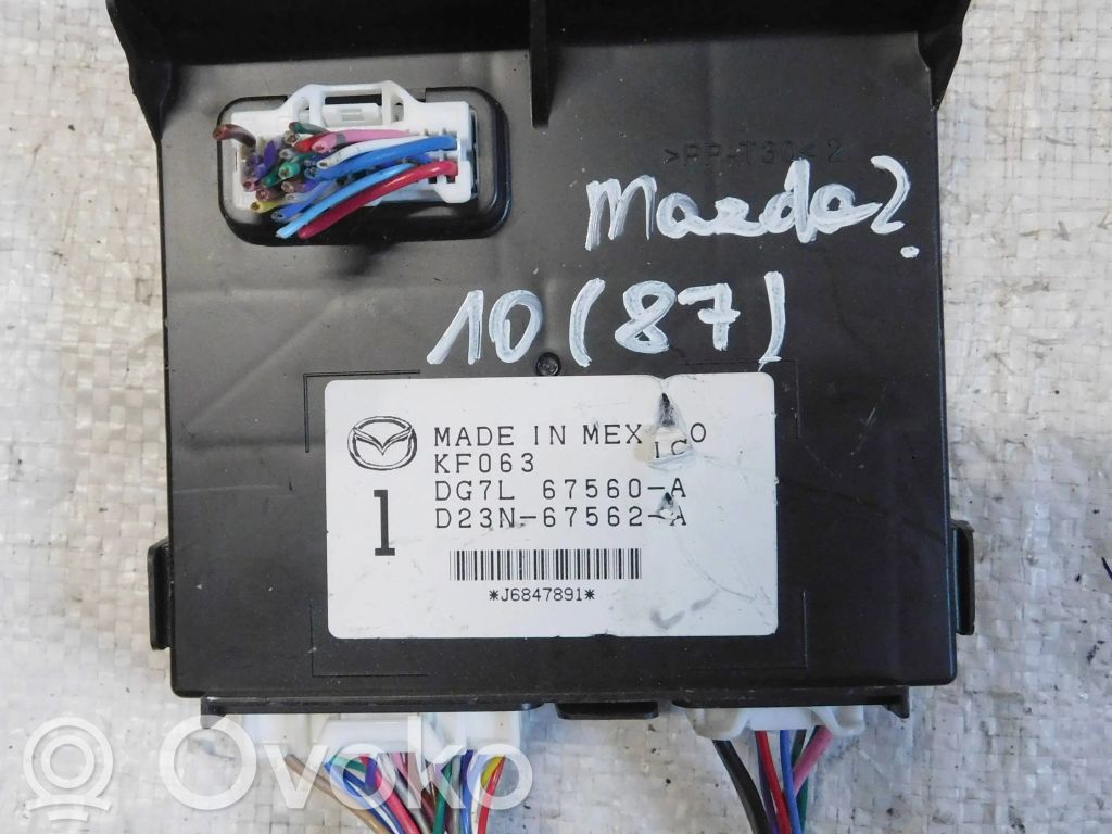Mazda 2 Other control units/modules 