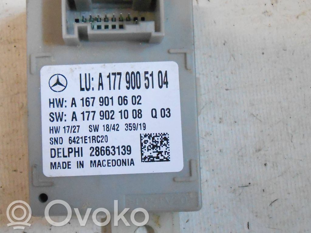 Mercedes-Benz A W177 AMG Sterownik / moduł świateł Xenon 