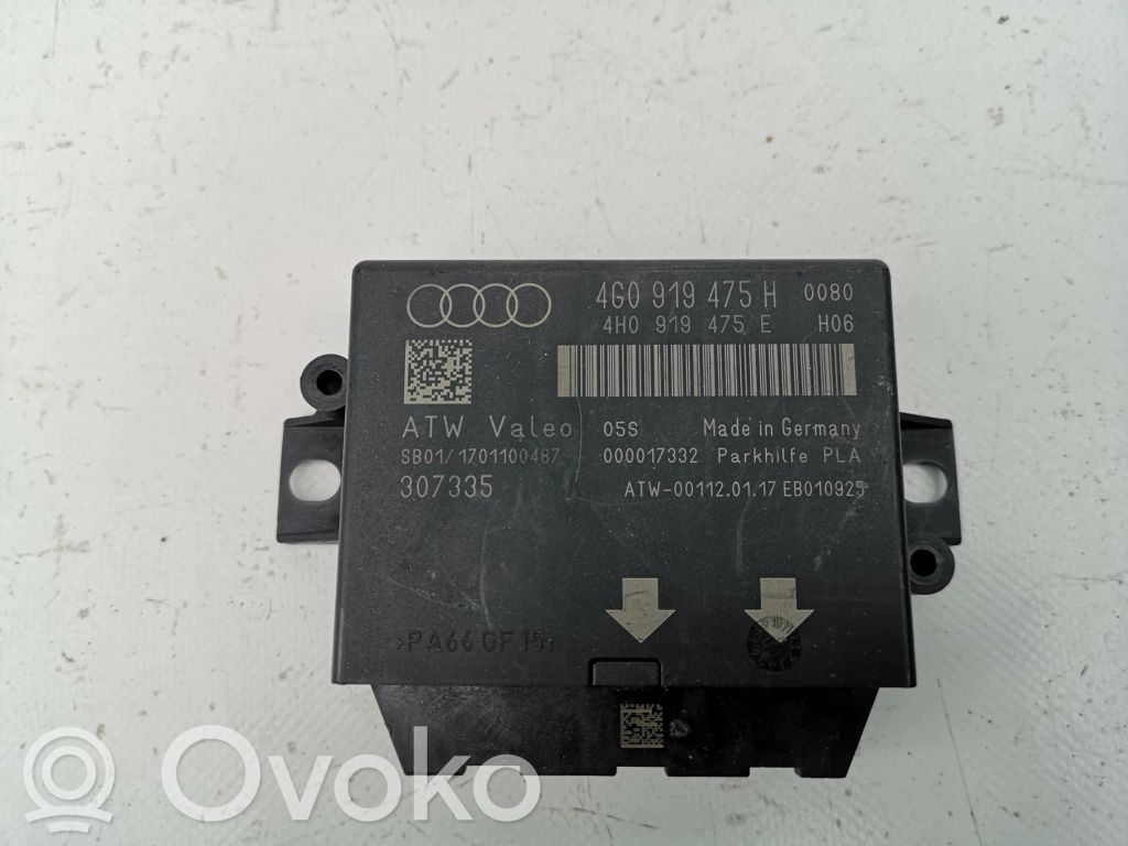 Audi A6 S6 C7 4G Capteur de stationnement PDC 