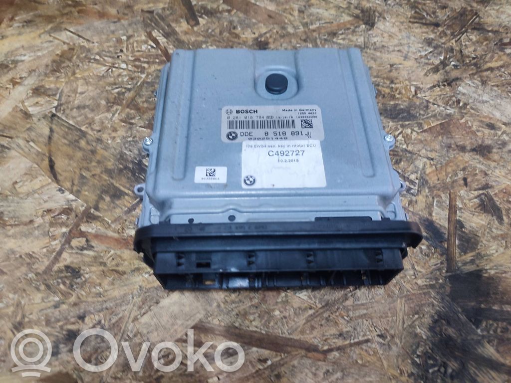 BMW 5 F10 F11 Unitate/modul de control motor 