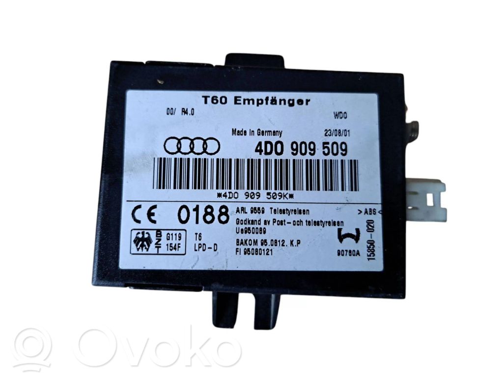 Audi A6 S6 C5 4B Auxiliary heating control unit/module 