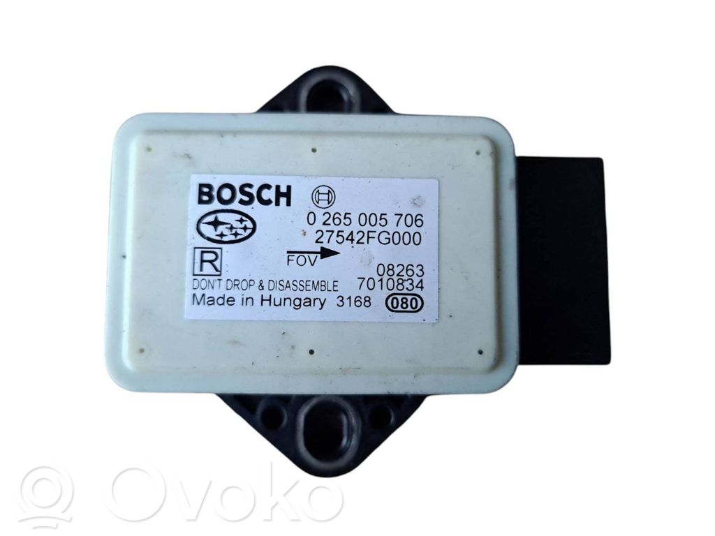 Subaru Forester SH ESP acceleration yaw rate sensor 