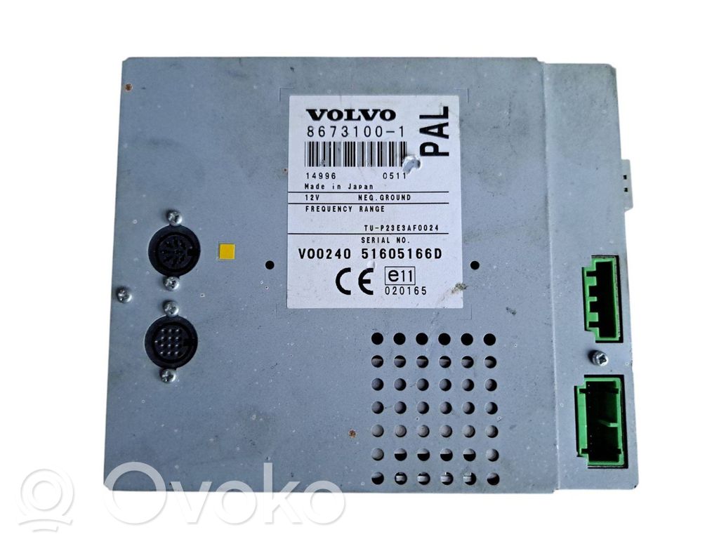 Volvo XC70 GPS navigation control unit/module 