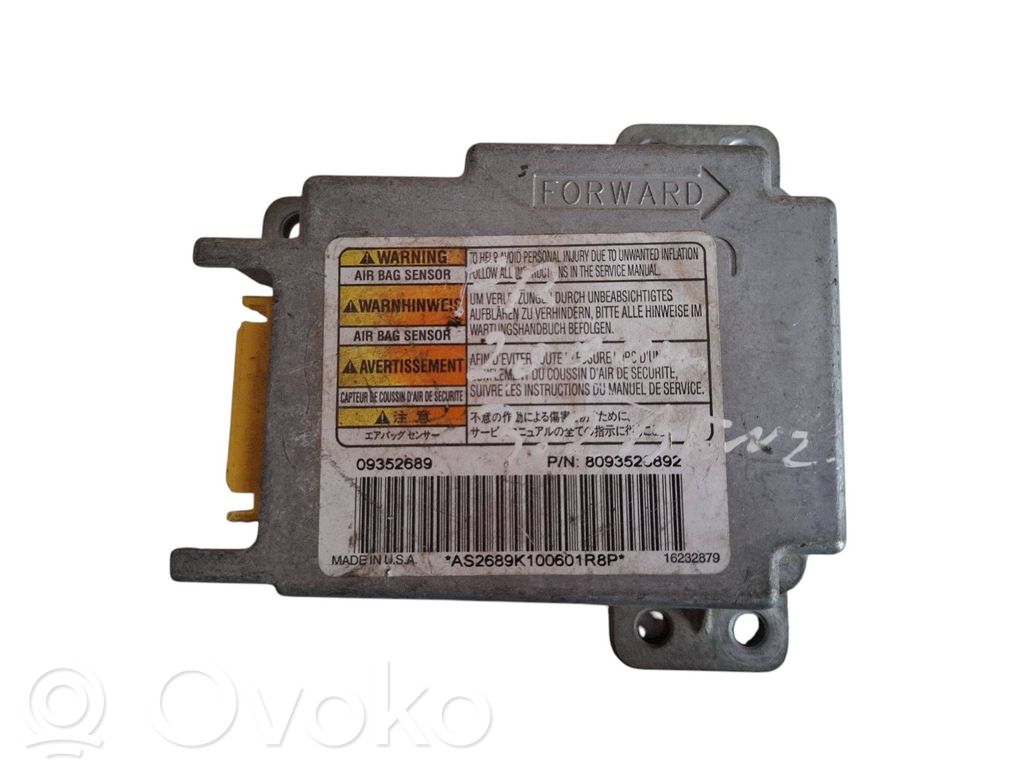 Opel Frontera B Airbag control unit/module 