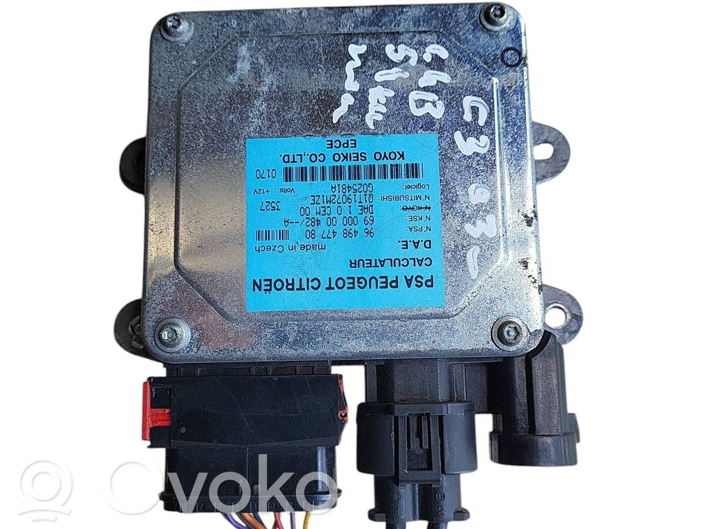 Citroen C3 Power steering control unit/module 