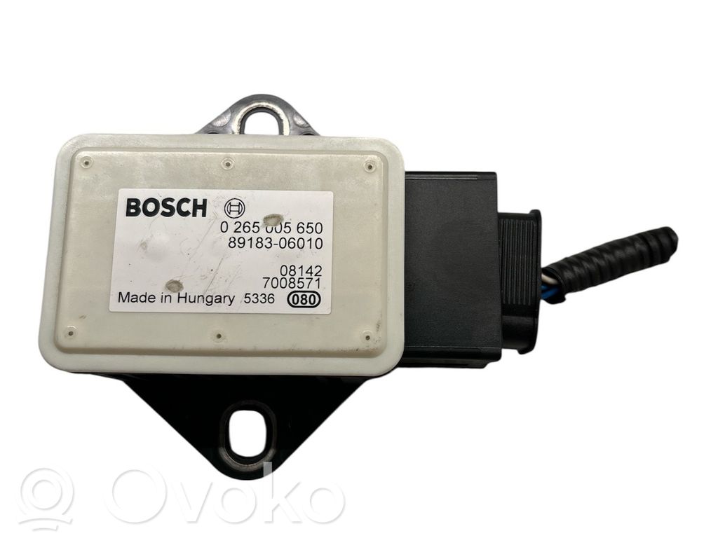 Toyota Auris 150 Sensor ESP de aceleración de frecuencia del intermitente 