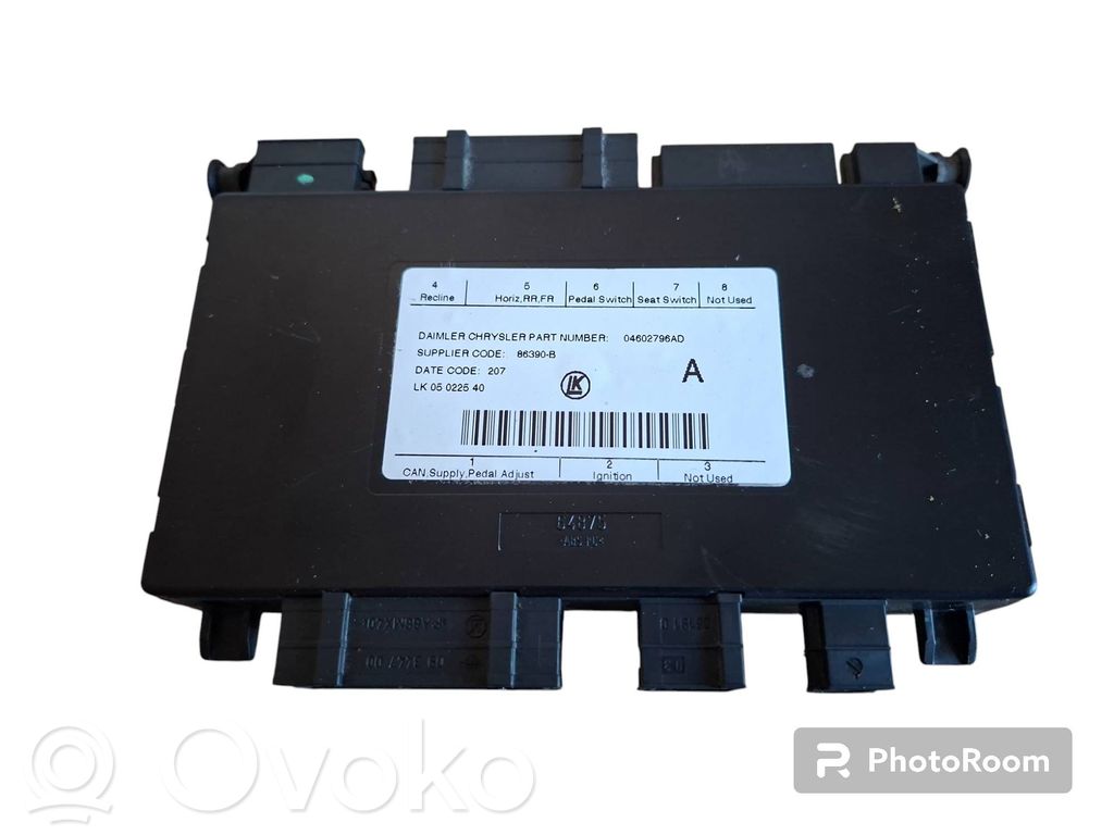 Jeep Grand Cherokee (WK) Seat control module 