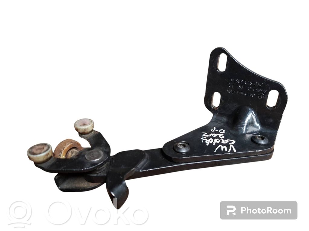 Volkswagen Caddy Sliding door lower roller guide/hinge 