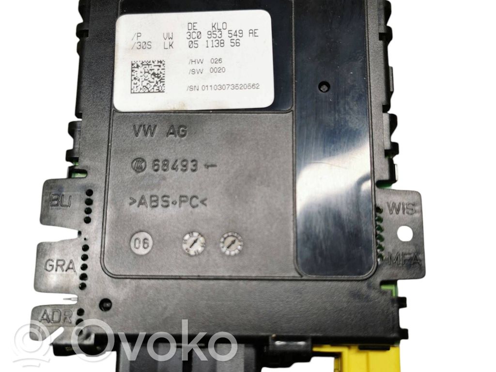 Volkswagen PASSAT B6 Steering angle sensor 