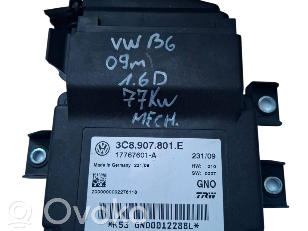 Volkswagen PASSAT B6 Module de commande de frein à main 