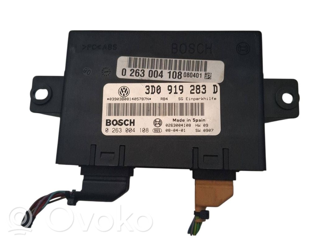 Parking PDC control unit/module   3D0919283D,0263004108