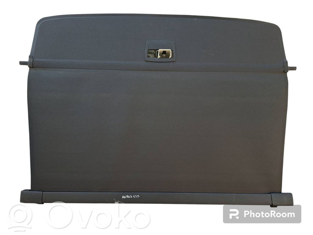 Parcel shelf load cover