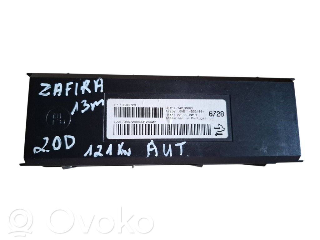 Opel Zafira C Autres unités de commande / modules 