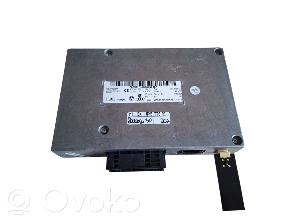 Audi A4 S4 B7 8E 8H Bluetooth modulis 
