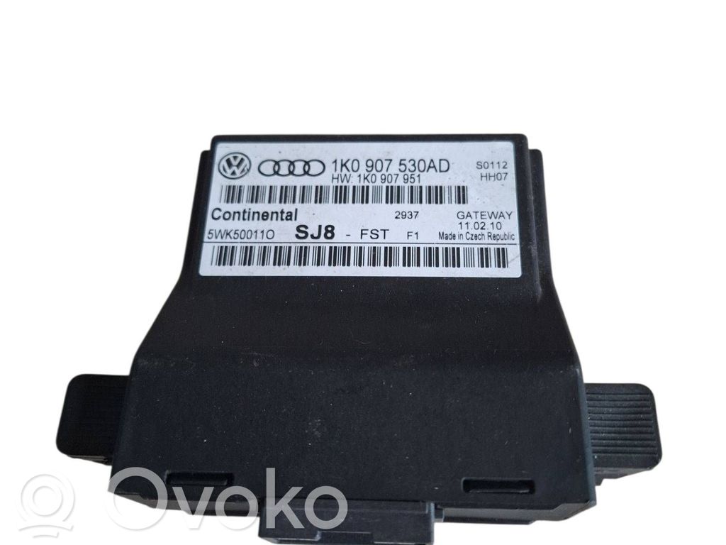 Volkswagen Touran II Módulo de control Gateway 