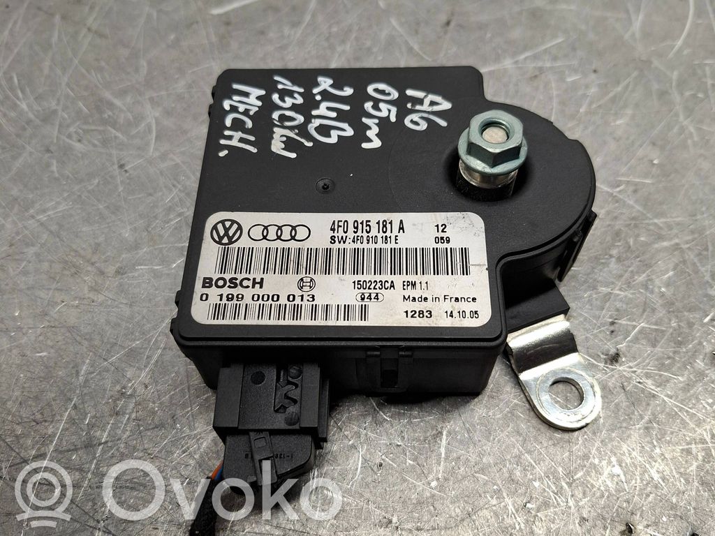 Audi A6 S6 C6 4F Moduł / Sterownik zarządzania energią MPM 