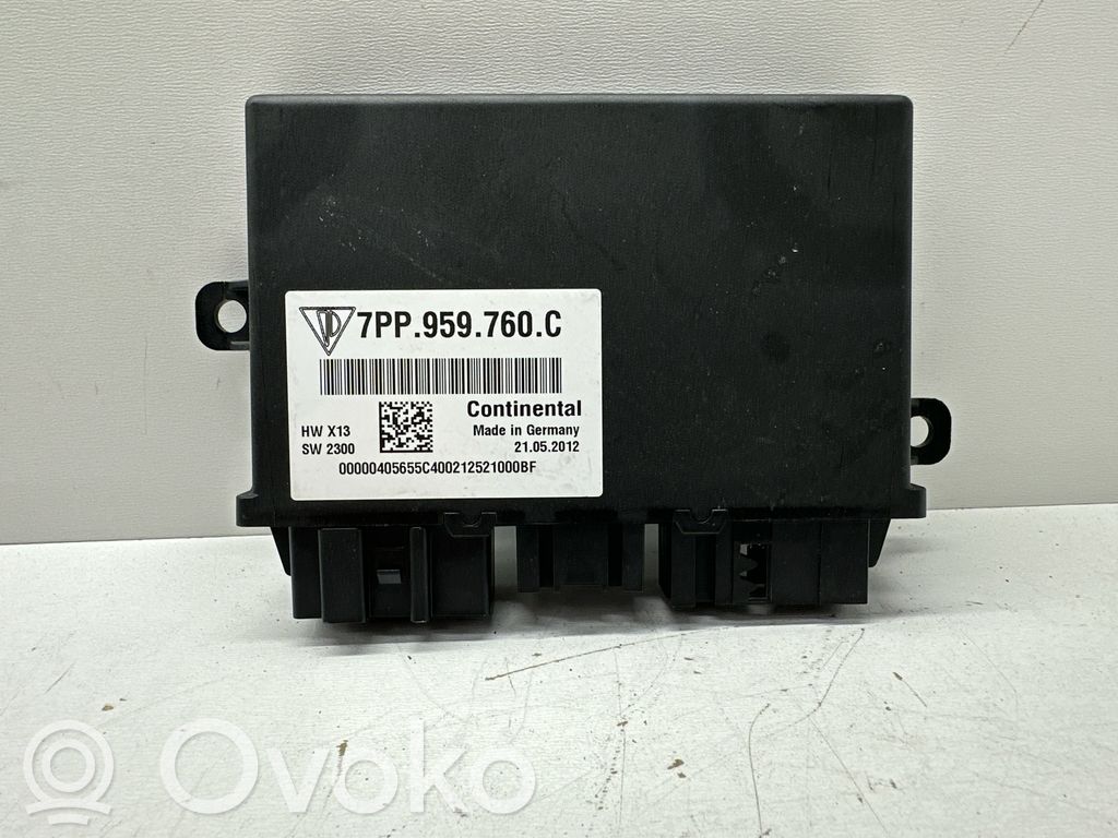 Porsche Cayenne (92A) Module de commande de siège 