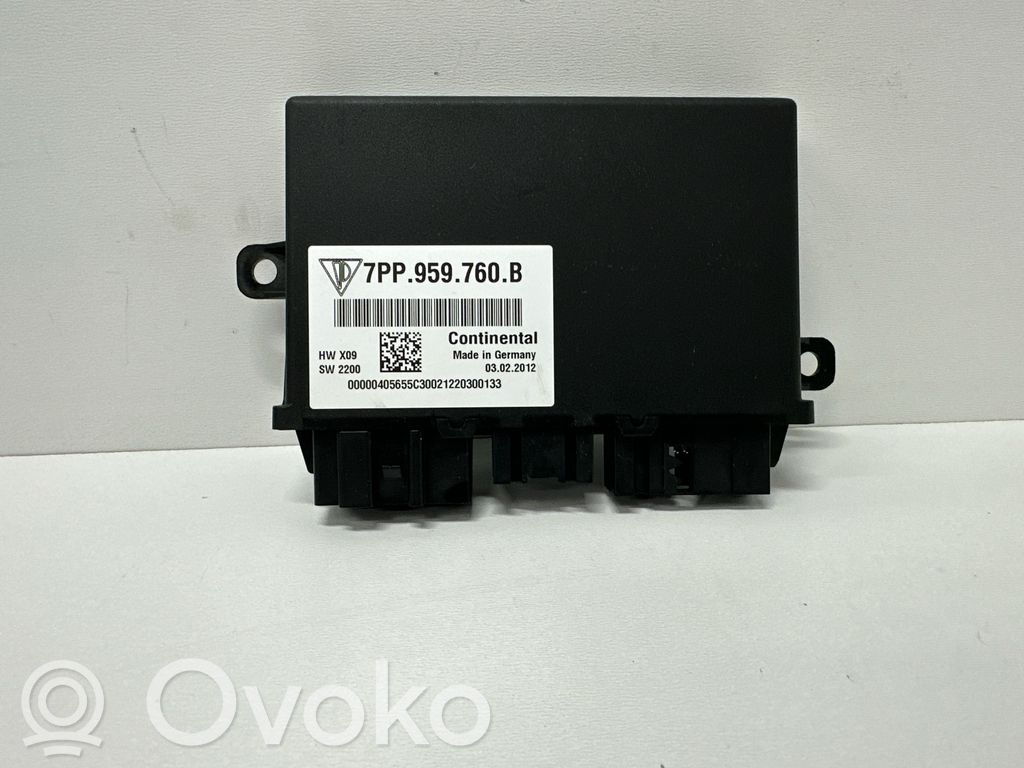 Porsche Cayenne (92A) Module de commande de siège 