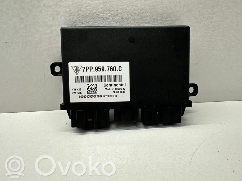 Porsche Cayenne (92A) Module de commande de siège 