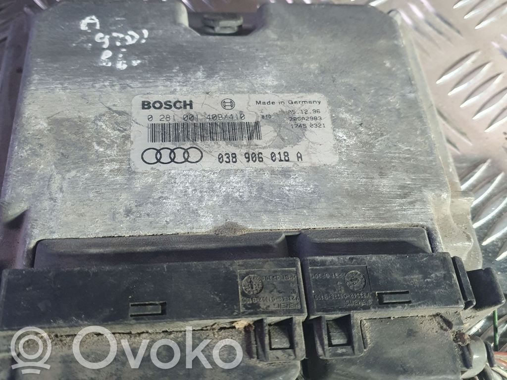 Engine control unit/module   038906018A,0281001409410