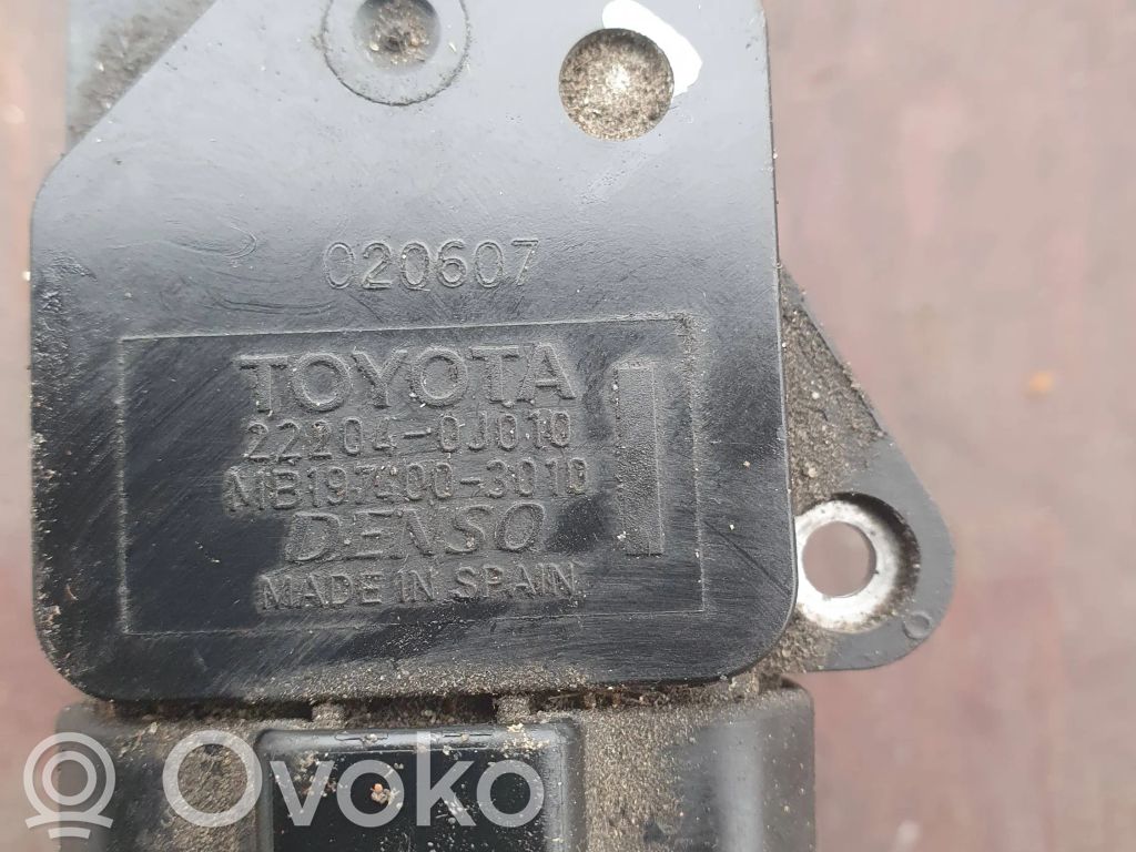 Toyota Corolla E120 E130 Mass air flow meter 
