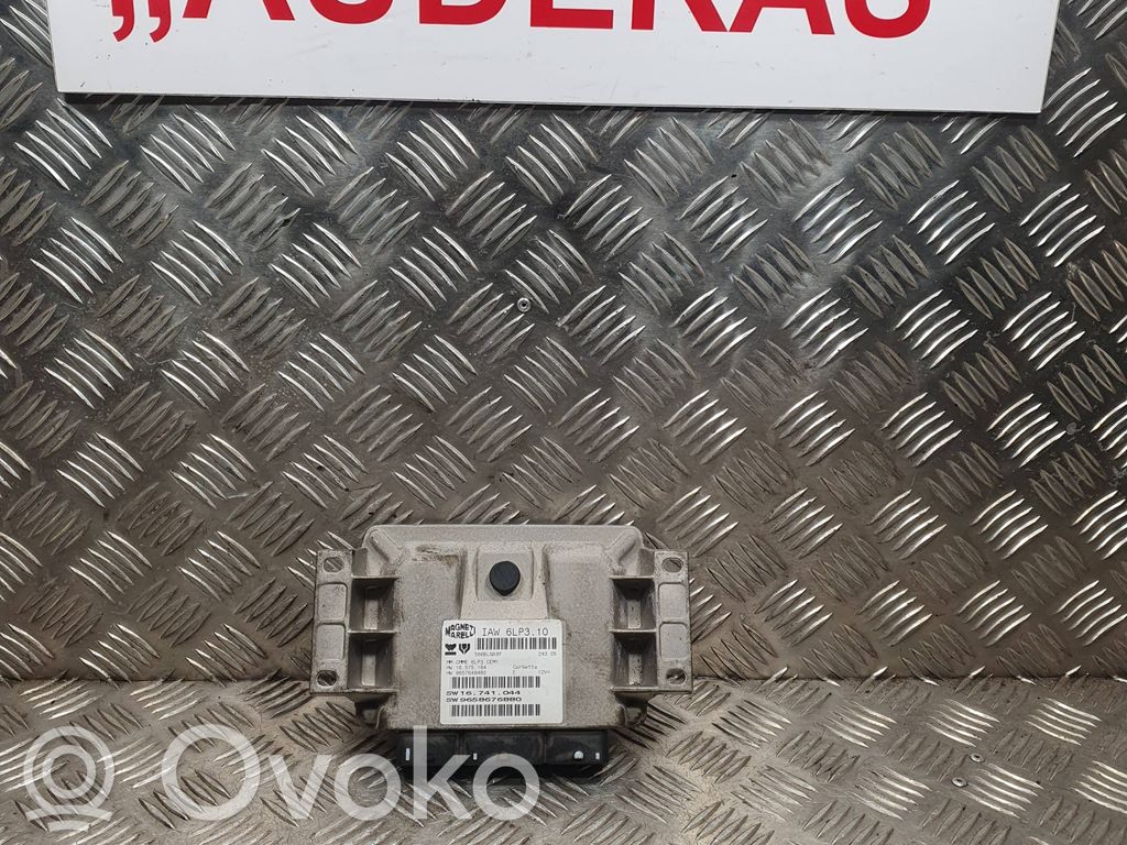 Peugeot 407 Engine control unit/module 