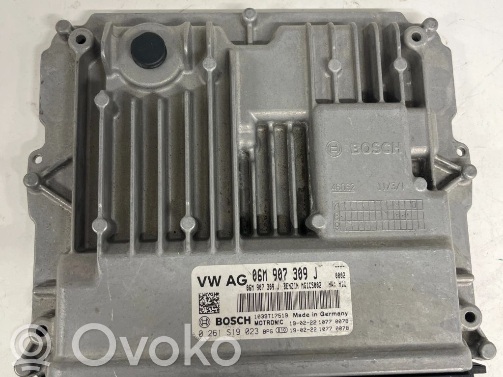 Engine control unit/module   06M907309J,0261S19023