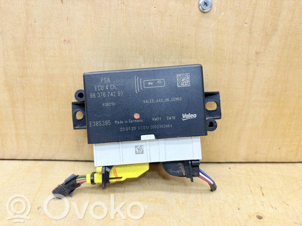 Peugeot 208 I Parkošanas (PDC) vadības bloks 
