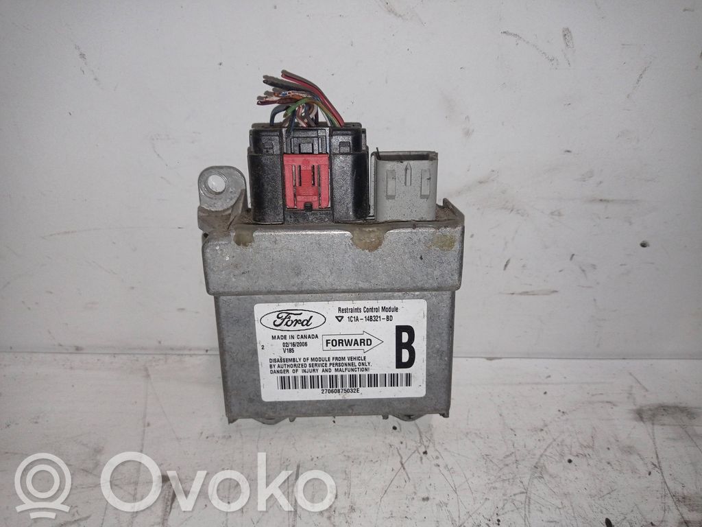 Airbag control unit/module   1C1A14B321BD,27060875032E,02162006