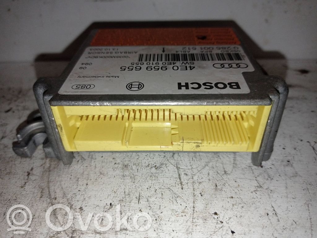 Audi A8 S8 D3 4E Module de contrôle airbag 