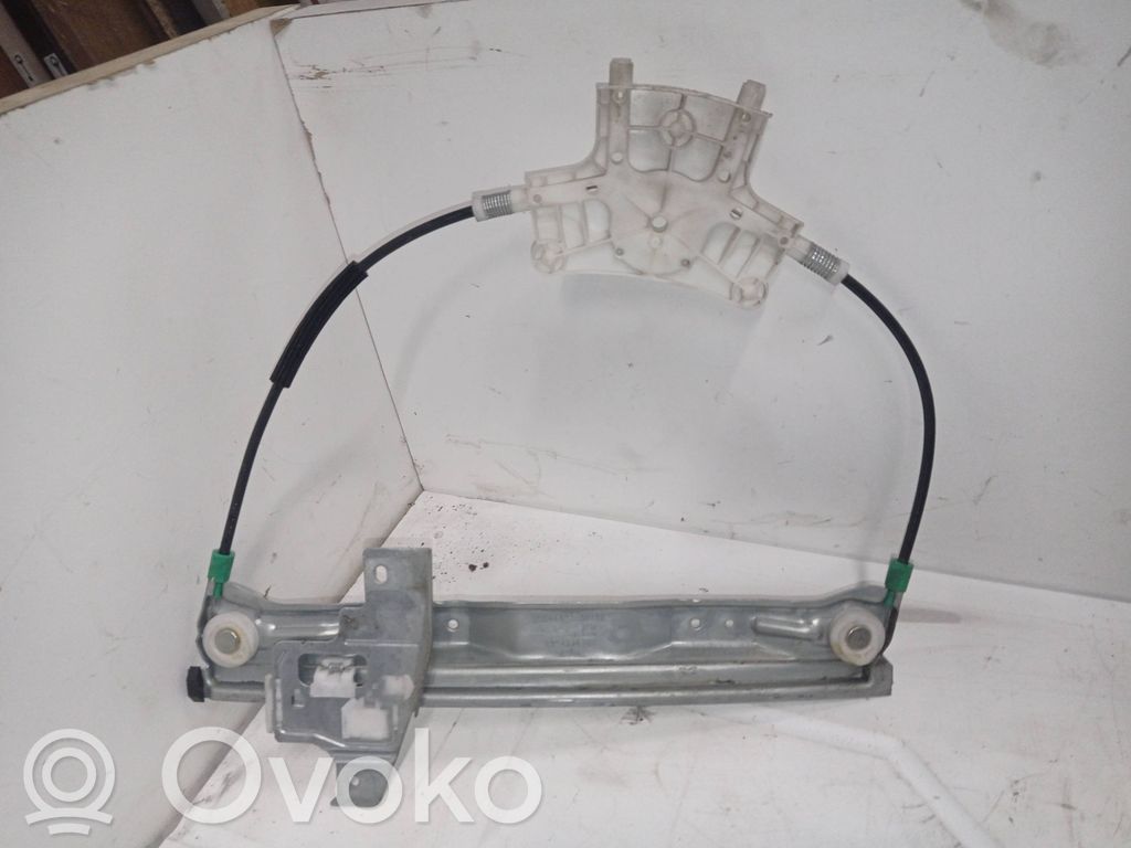 Peugeot 407 Ręczny podnośnik szyby drzwi tylnych 