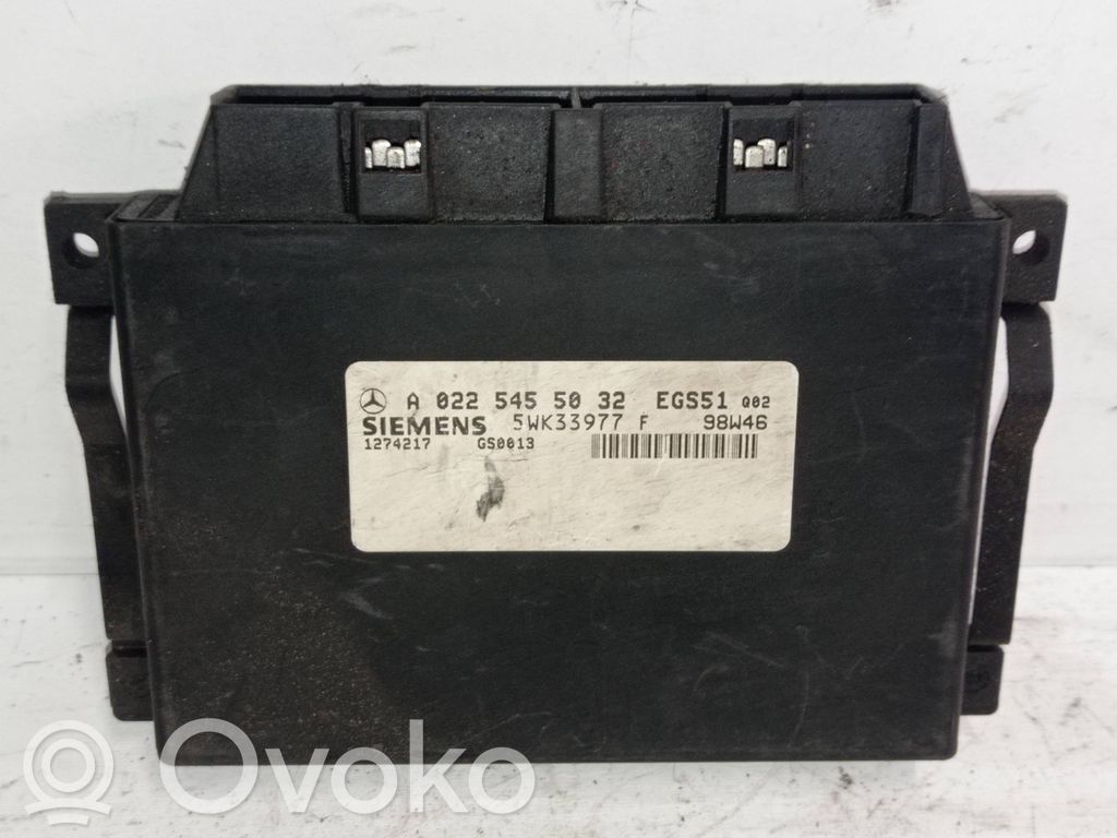 Engine control unit/module   A0225455032,1274217,5WK33977F