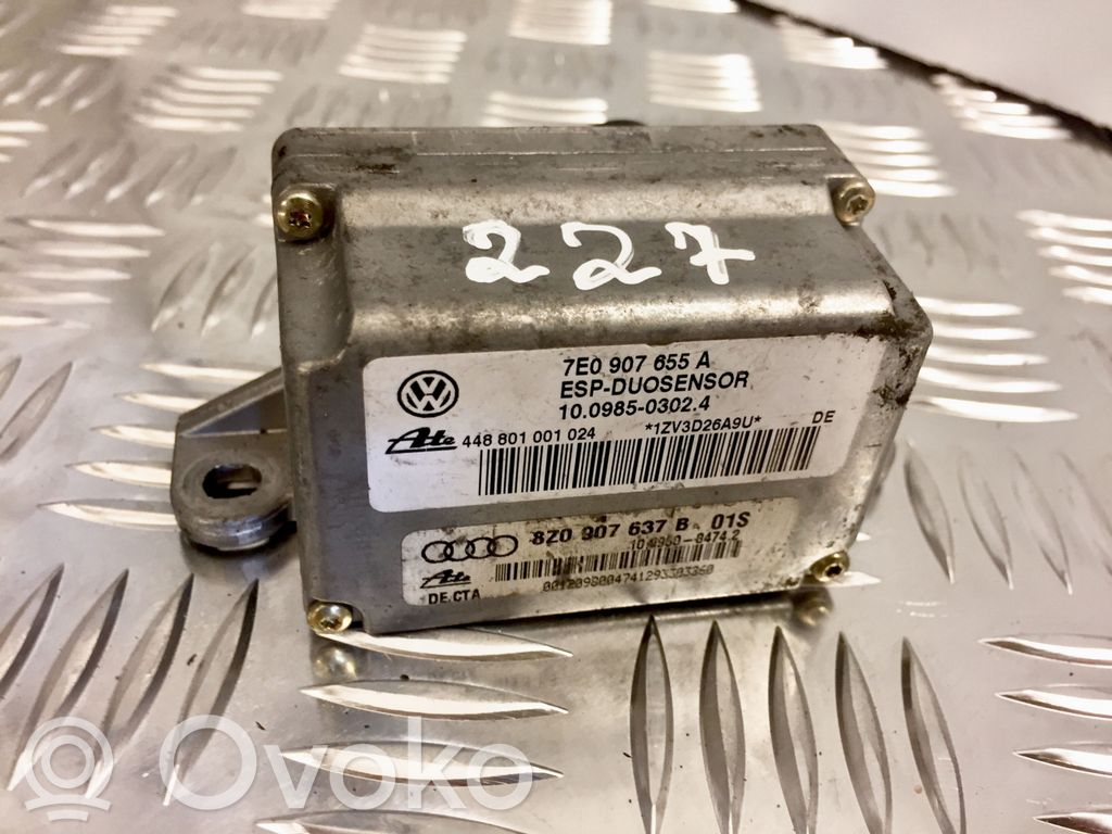 Audi A2 Vakaajan pitkittäiskiihtyvyystunnistin (ESP) 
