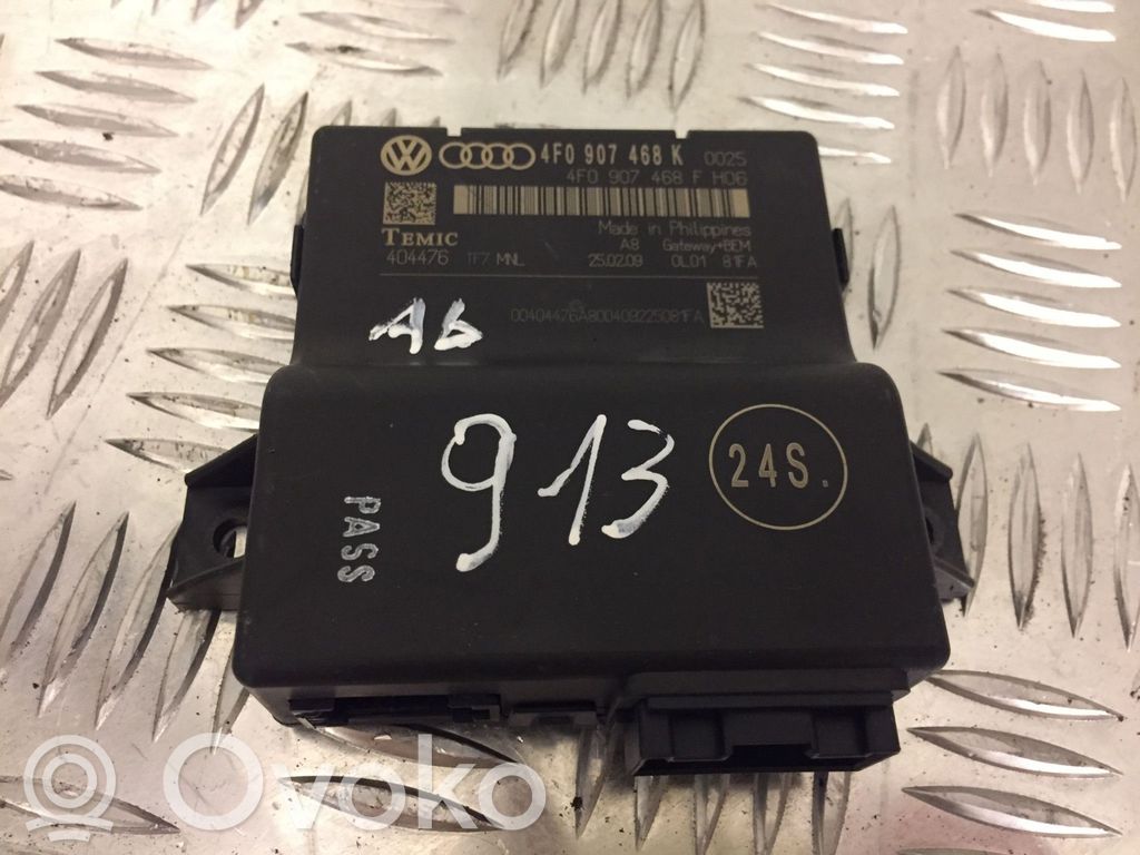 Audi A6 S6 C6 4F Kiti valdymo blokai/ moduliai 