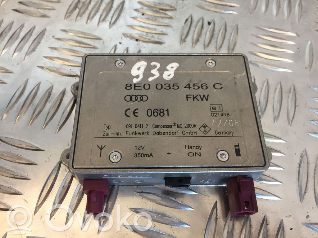 Audi A6 S6 C6 4F Усилитель антенны 