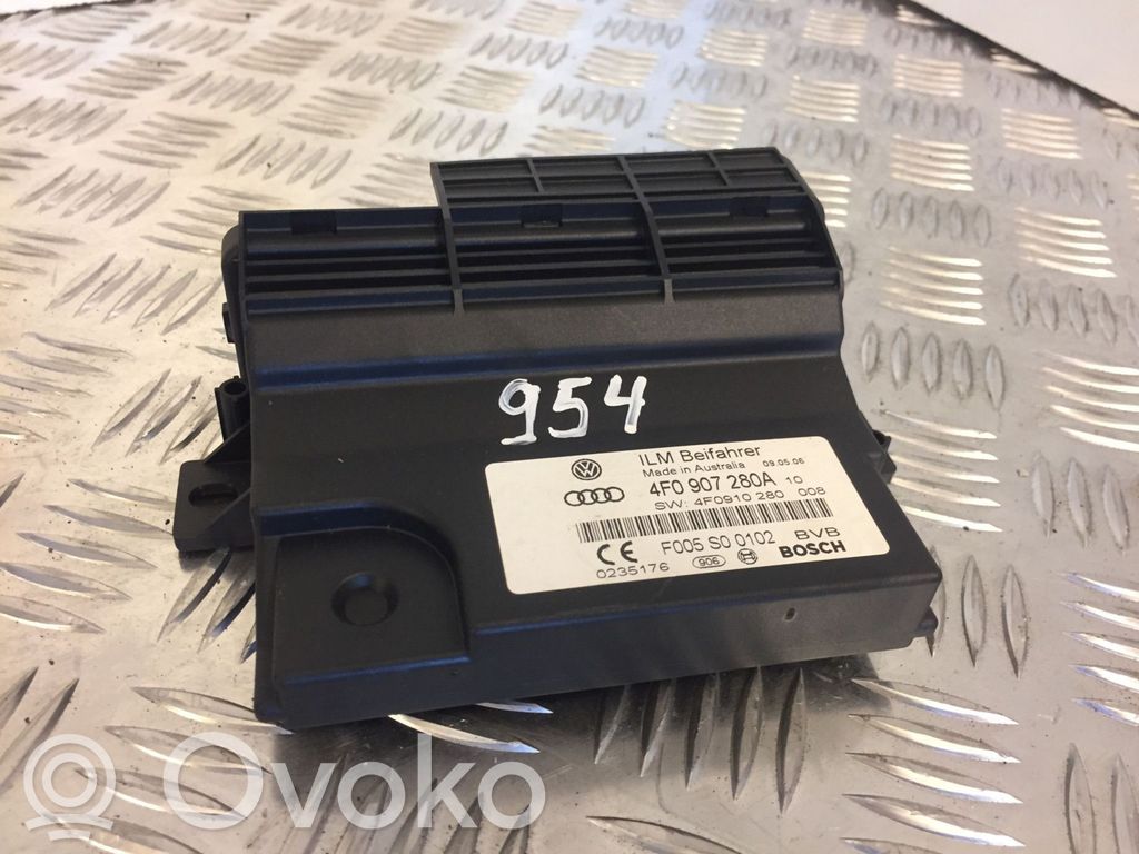 Audi A6 S6 C6 4F Maitinimo valdymo blokas 