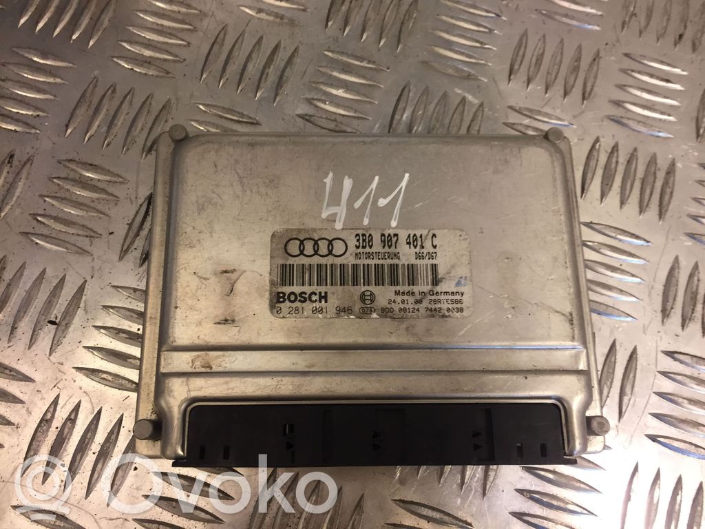 Volkswagen PASSAT B5.5 Engine control unit/module 