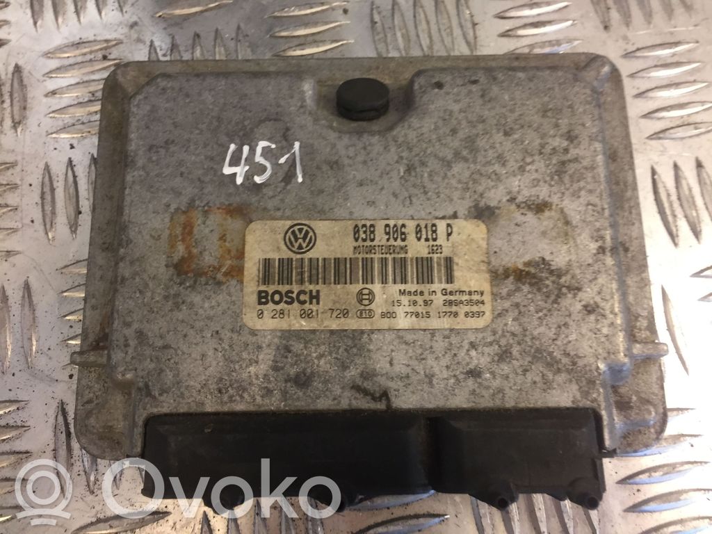 Volkswagen PASSAT B5.5 Engine control unit/module 