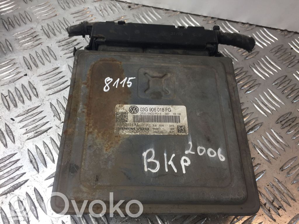 Engine control unit/module   03G906018FG,8115