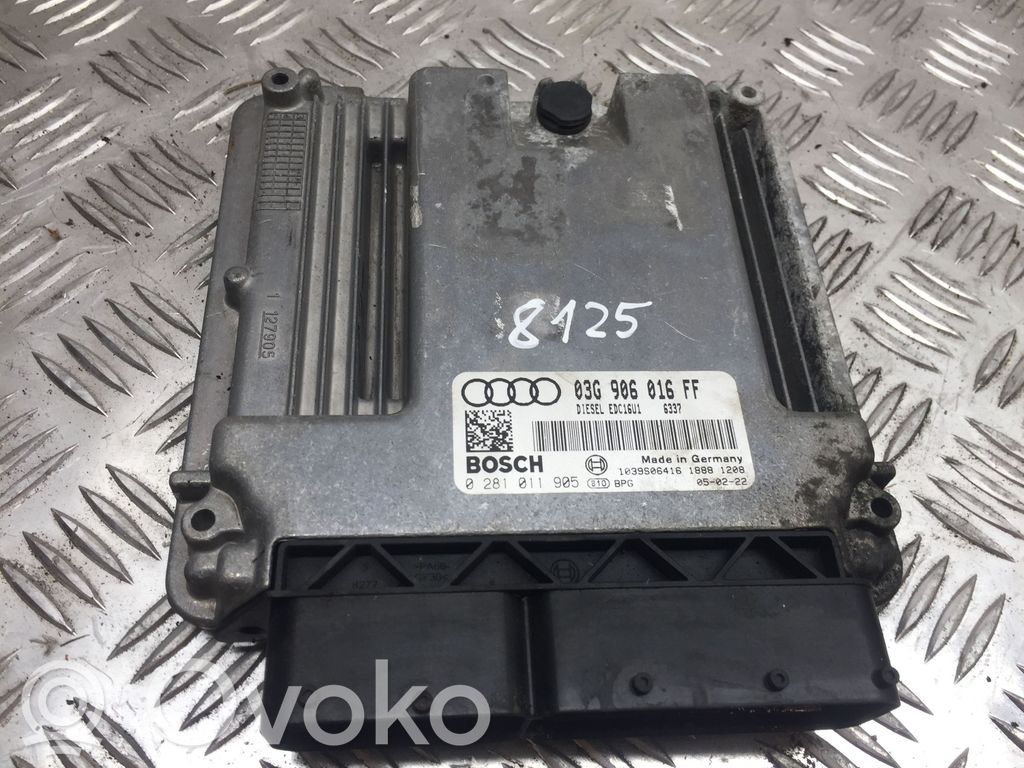 Volkswagen PASSAT B6 Engine control unit/module 