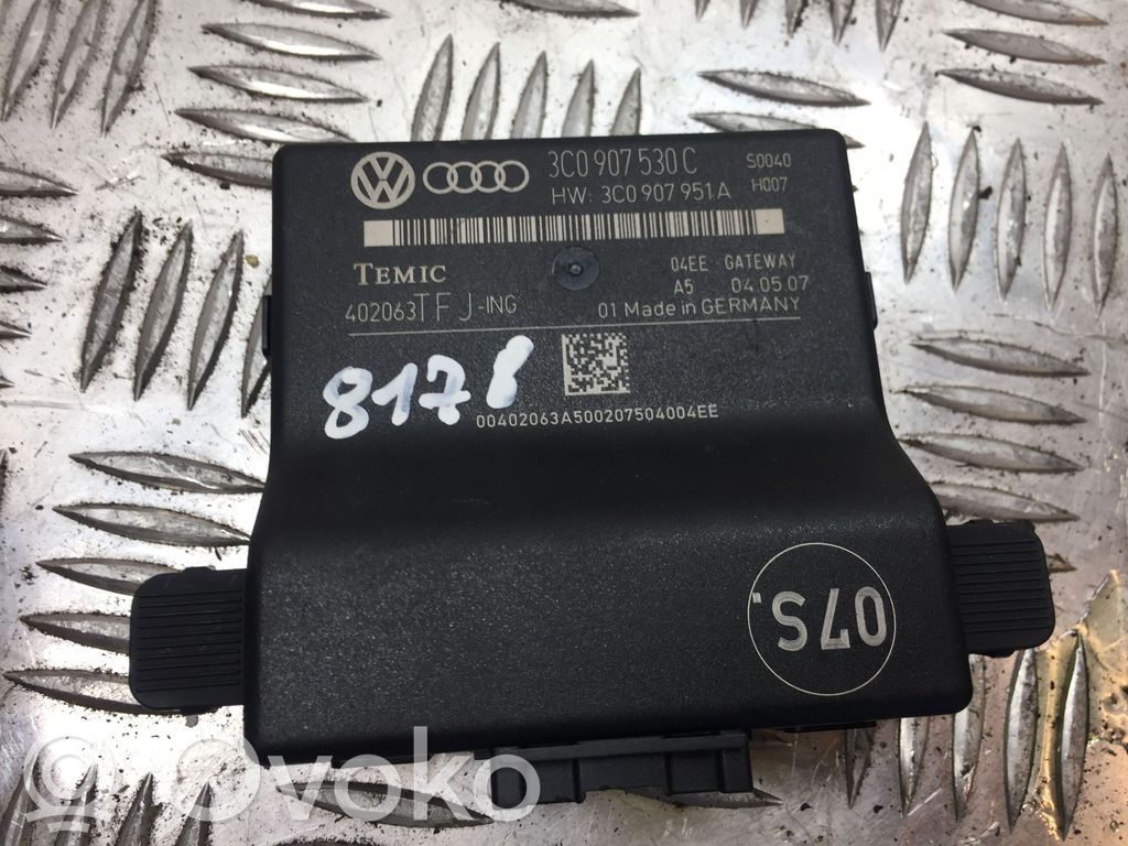 Volkswagen PASSAT B6 Moduł sterowania Gateway 