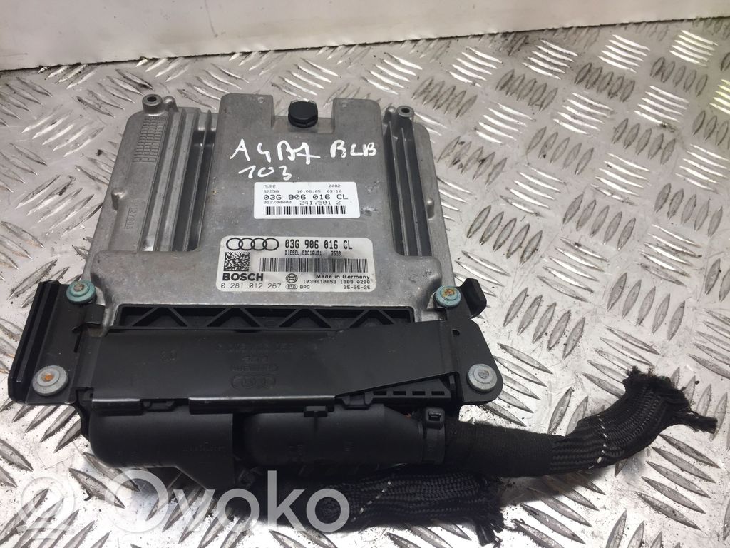 Engine control unit/module   03G906016CL,5313