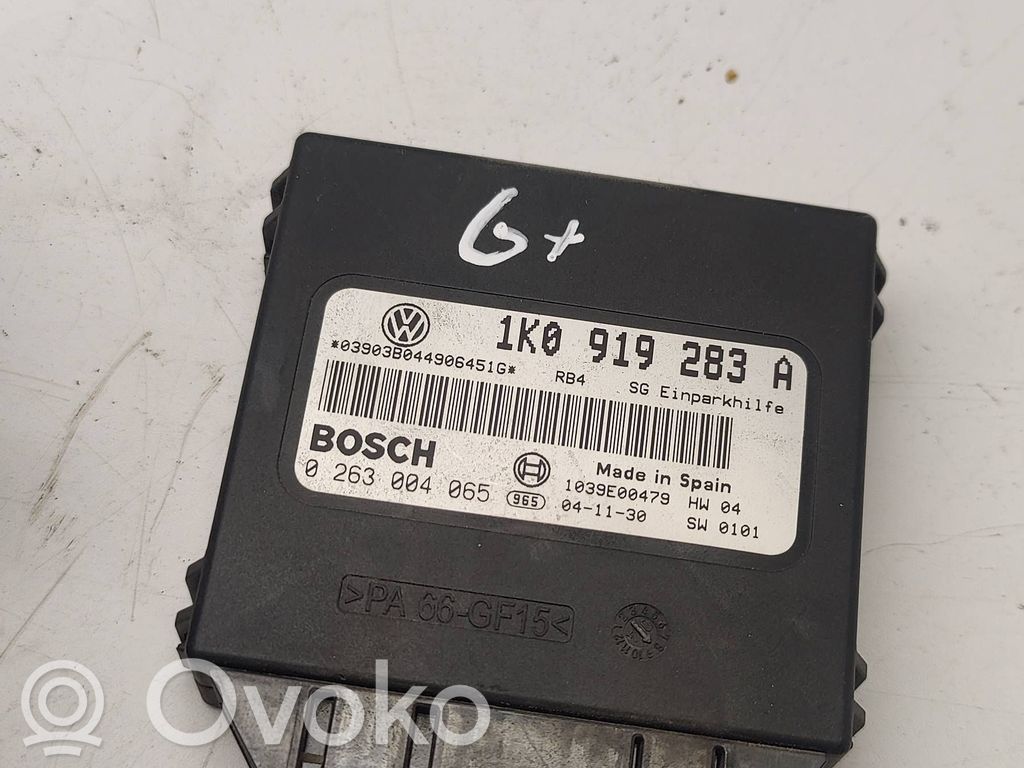 Volkswagen Golf Plus Unitate/modul de comandă parcare PDC 