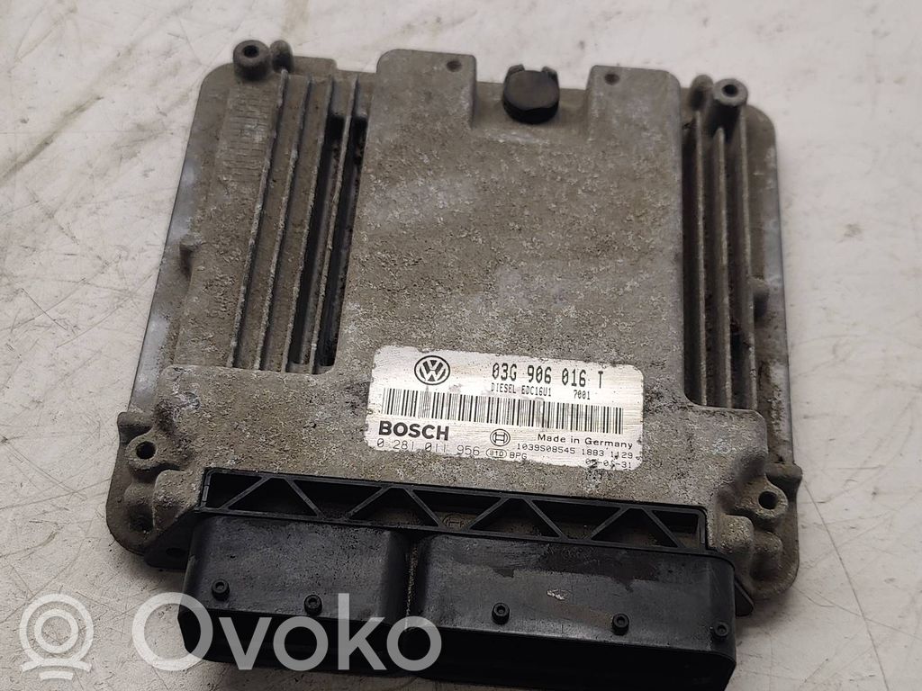 Engine control unit/module   03G906016T,1039S08545