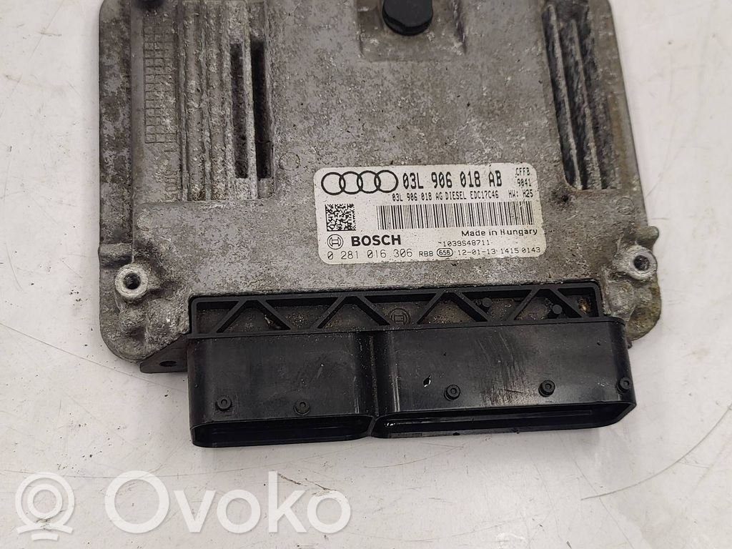 Audi A3 S3 8P Engine control unit/module 